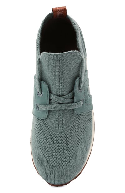 Кроссовки LORO PIANA голубого цвета по цене 51400 руб., арт. FAL0921, фото 4 Кроссовки LORO PIANA, арт. FAL0921, фото 4