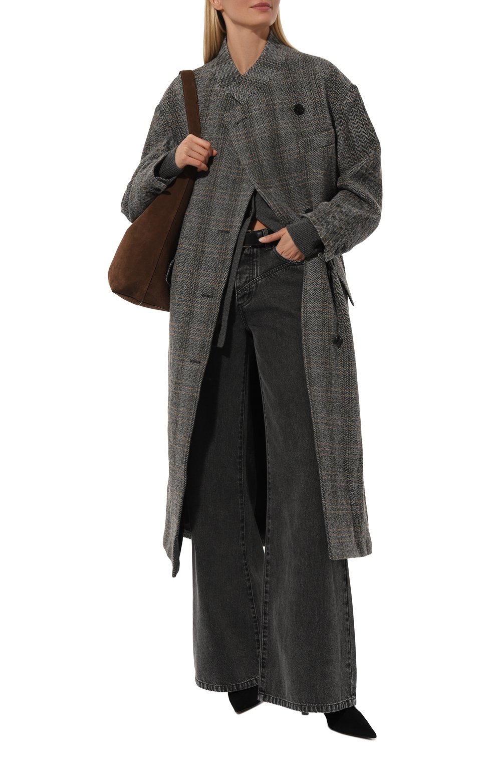 Джинсы JACOB LEE серого цвета по цене 57600 руб., арт. WJP086SS24BG, фото 2 Джинсы JACOB LEE, арт. WJP086SS24BG, фото 2