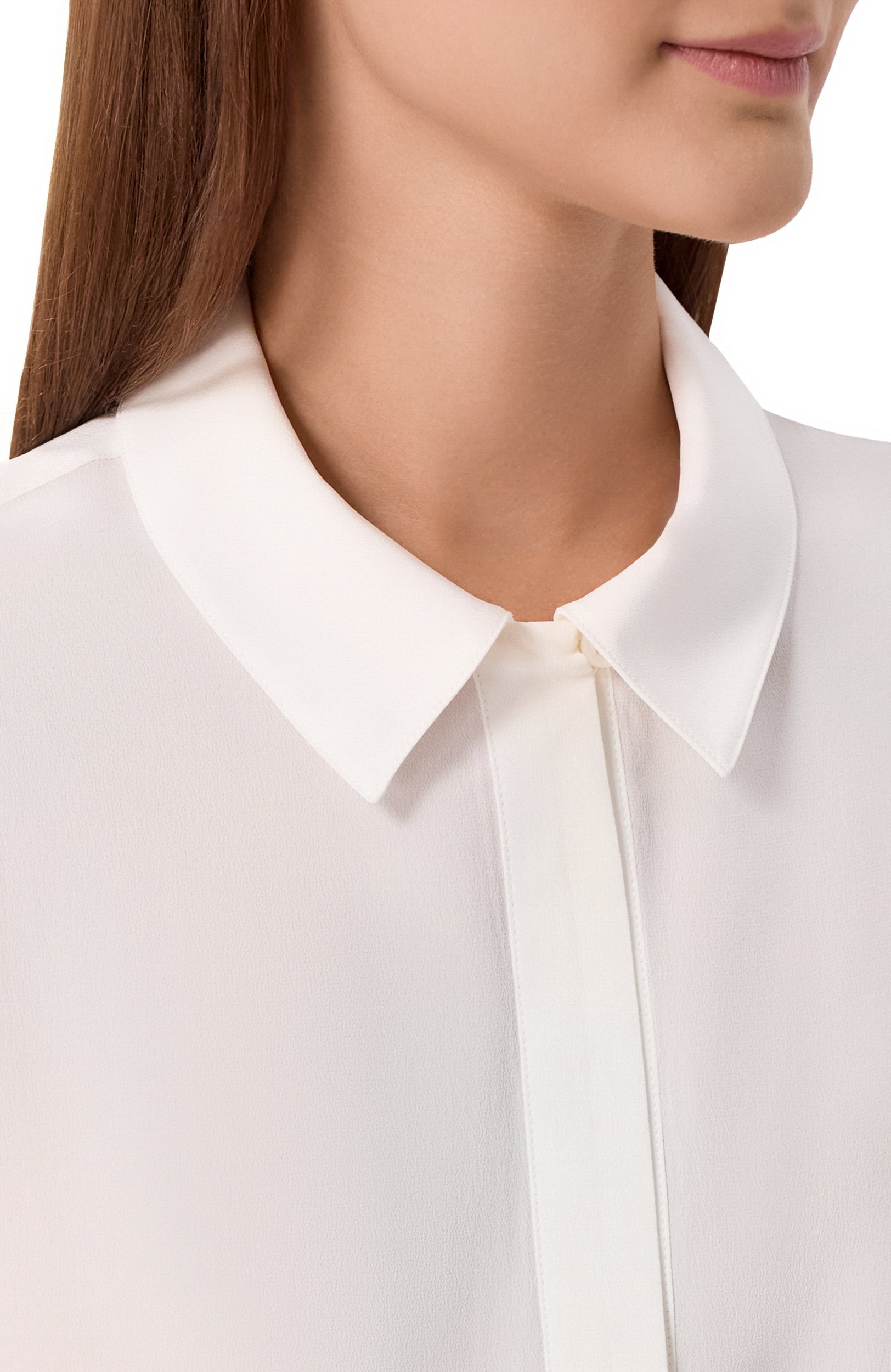 Шелковая рубашка EMPORIO ARMANI, арт. EW005414/TE21123, фото 5