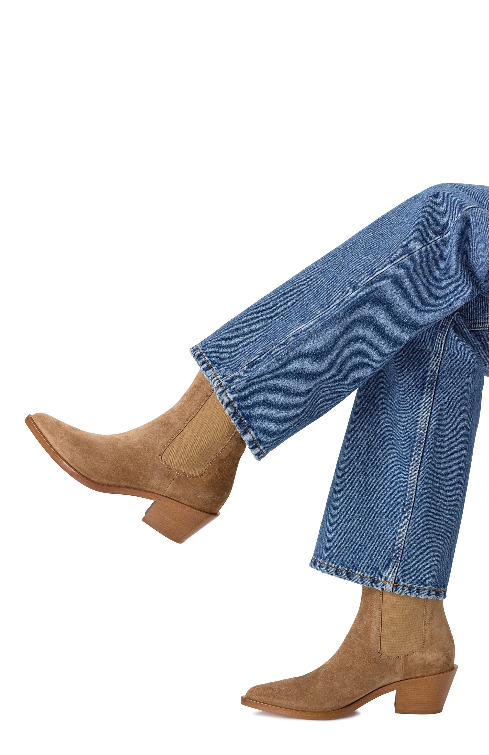 Замшевые ботильоны wylie 55 GIANVITO ROSSI, арт. G72901.45CU0.CASCAML, фото 3