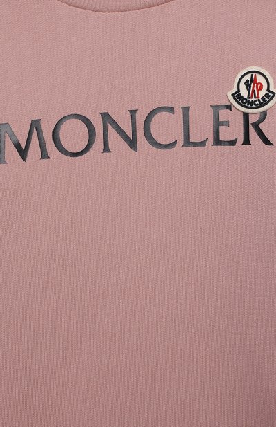 Хлопковый свитшот MONCLER, арт. G2-954-8G797-00-809B3/12-14A, фото 3