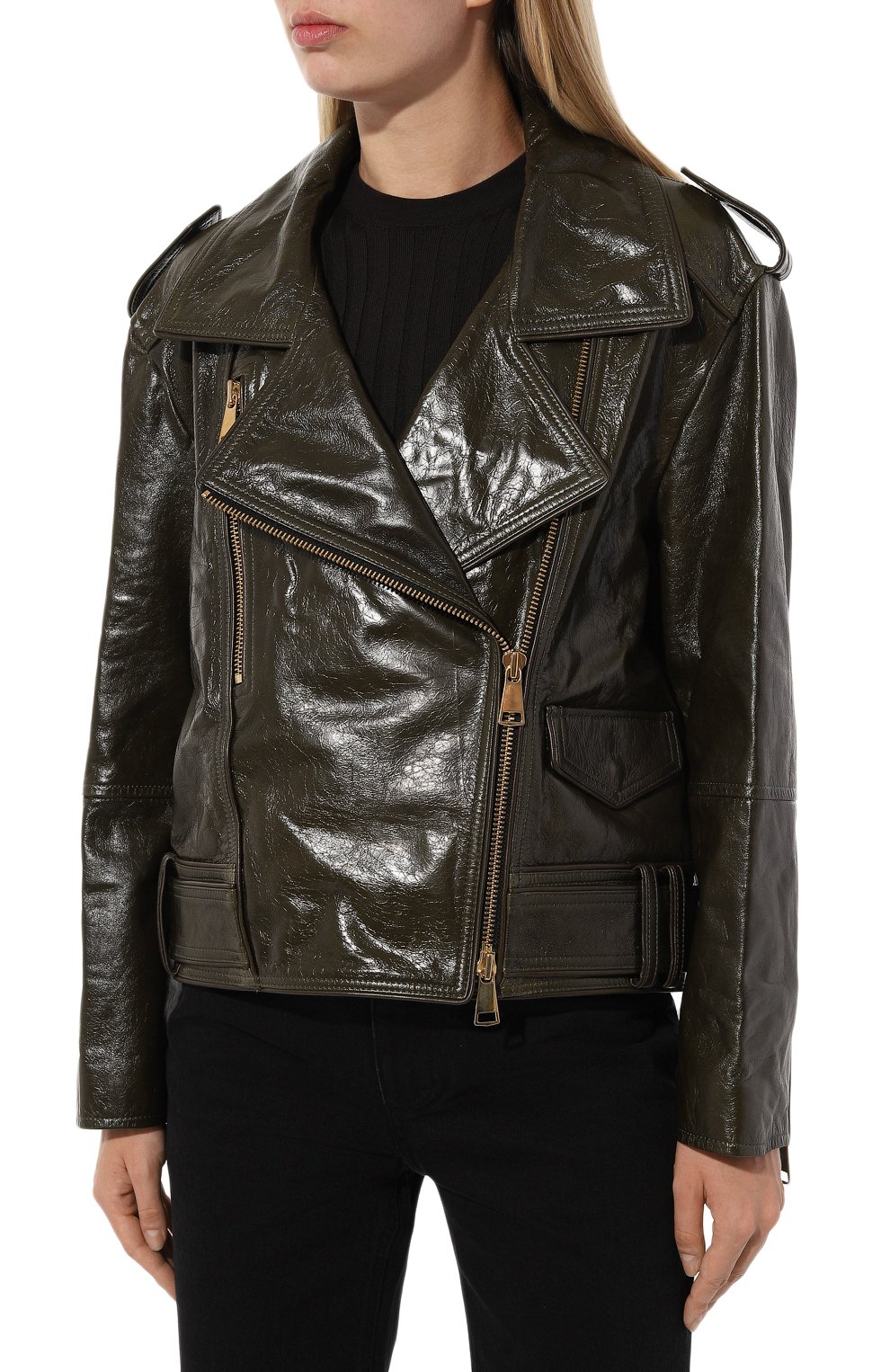 Кожаная куртка DOROTHEE SCHUMACHER, арт. 244002, фото 6