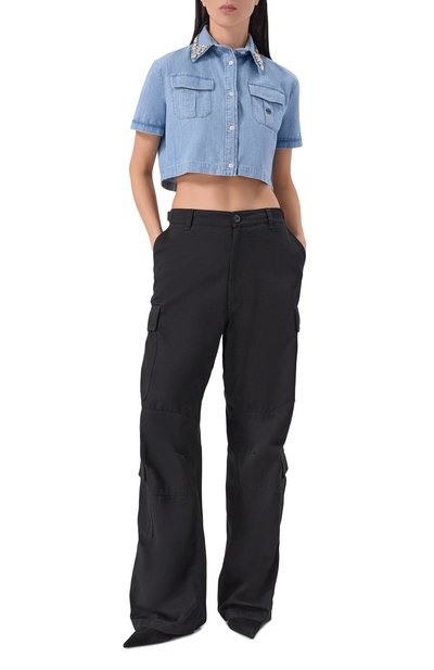 Джинсовая рубашка PHILIPP PLEIN, арт. SAFC WDP0079 PDE039N, фото 2