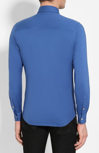 Хлопковая рубашка FEDELI, арт. 3UED0119, фото 4