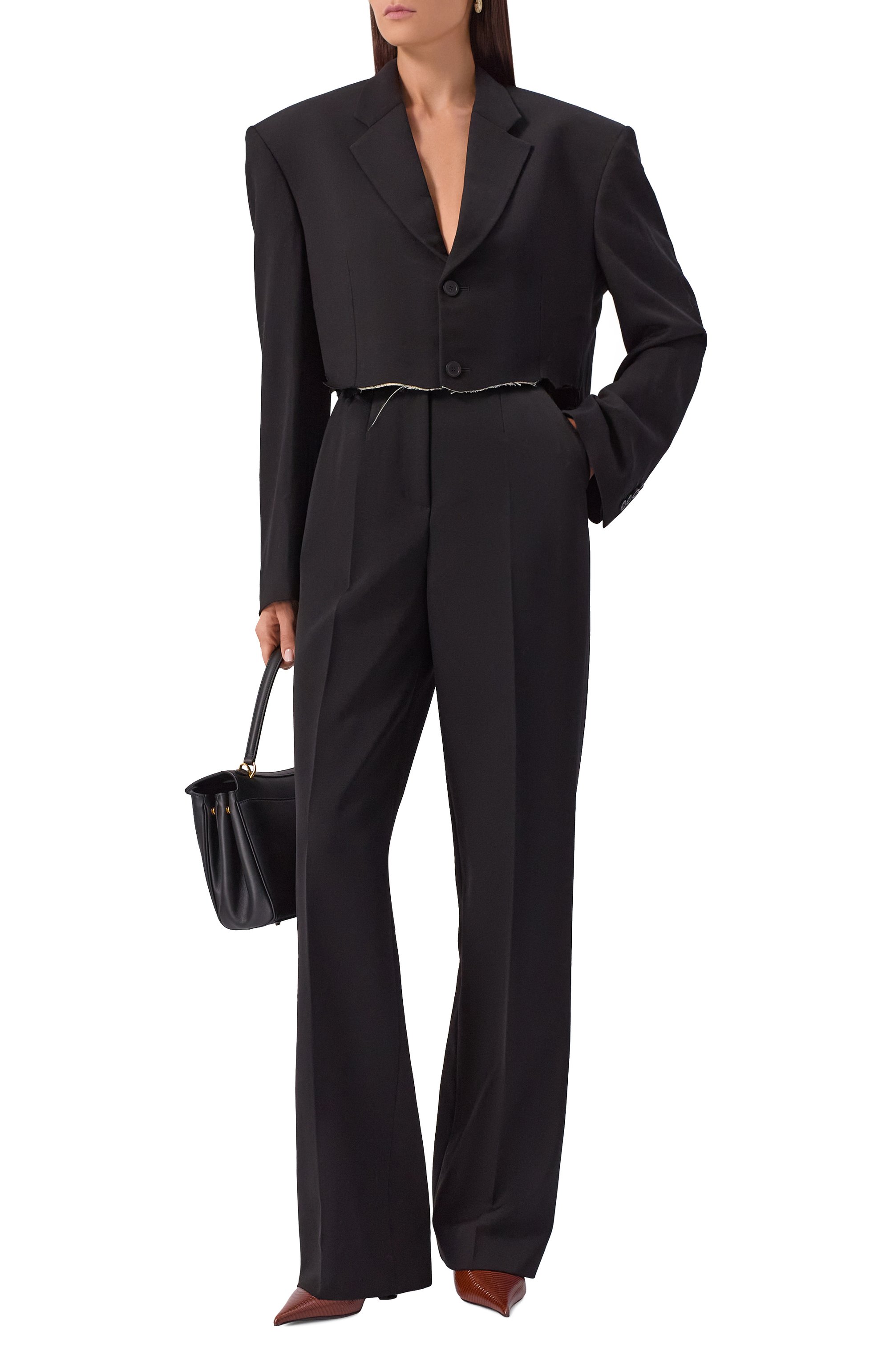 Жакет из вискозы и шерсти BALENCIAGA, арт. 839295/TRT01, фото 2