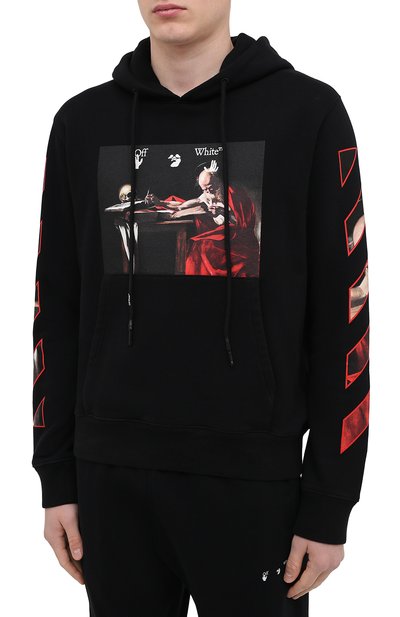 Хлопковое худи OFF-WHITE, арт. 0MBB034R21FLE004, фото 3