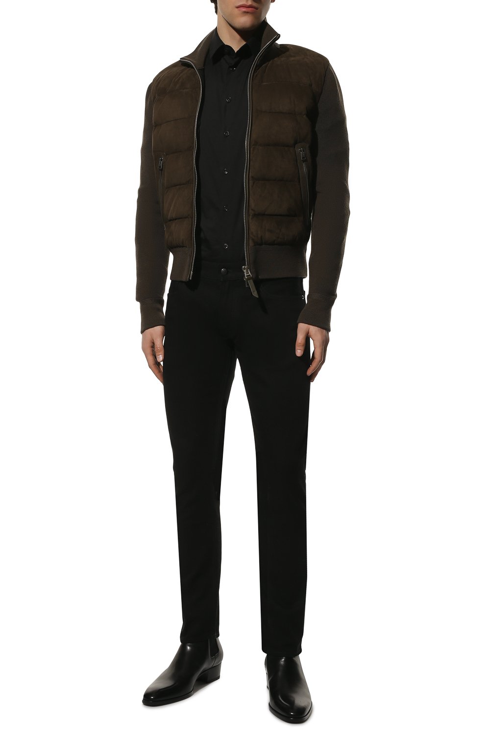 Комбинированный кардиган TOM FORD, арт. BZM20/TFKG57, фото 2