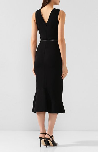 Платье из вискозы VICTORIA BECKHAM, арт. DR MID 61040A, фото 4