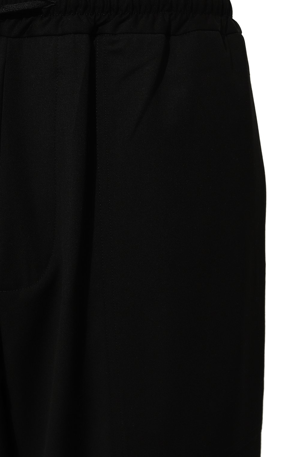 Шерстяные брюки-карго ISABEL BENENATO черного цвета по цене 87550 руб., арт. UW34F24, фото 5 Шерстяные брюки-карго ISABEL BENENATO, арт. UW34F24, фото 5