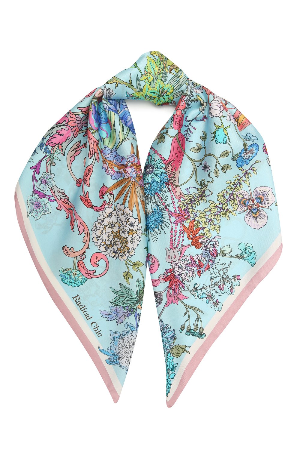 Шелковый платок 100 flowers RADICAL CHIC, арт. 402661.21.02, фото 1