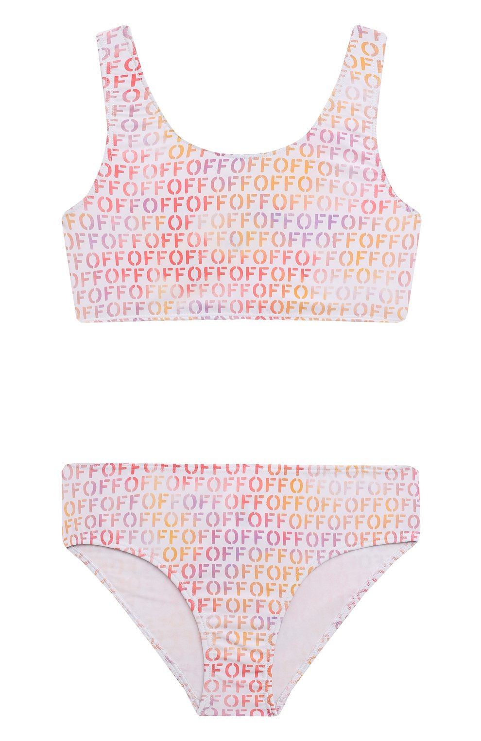 Раздельный купальник OFF-WHITE разноцветного цвета по цене 15950 руб., арт. 0GFA014S24JER001/4-10, фото 1 Раздельный купальник OFF-WHITE, арт. 0GFA014S24JER001/4-10, фото 1