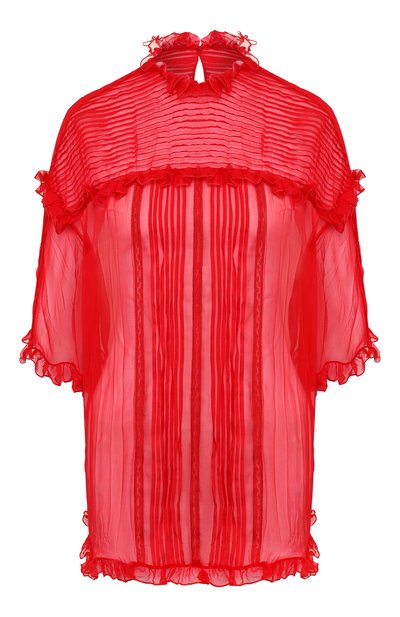 Женский шелковый топ VALENTINO, арт. SB3AE3W52UP