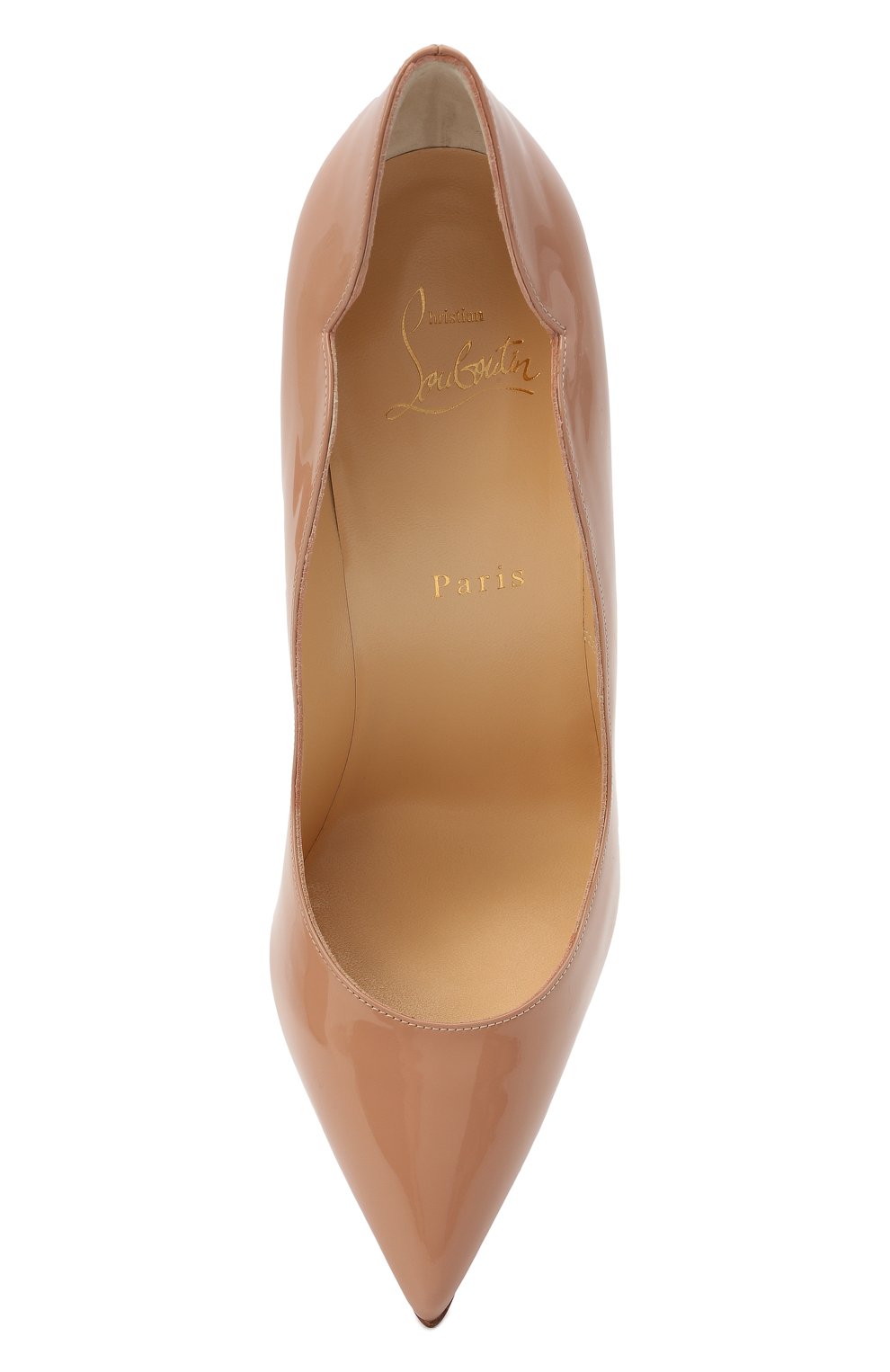 Кожаные туфли hot chick 100 CHRISTIAN LOUBOUTIN, арт. 1190911/H0T CHICK 100, фото 5