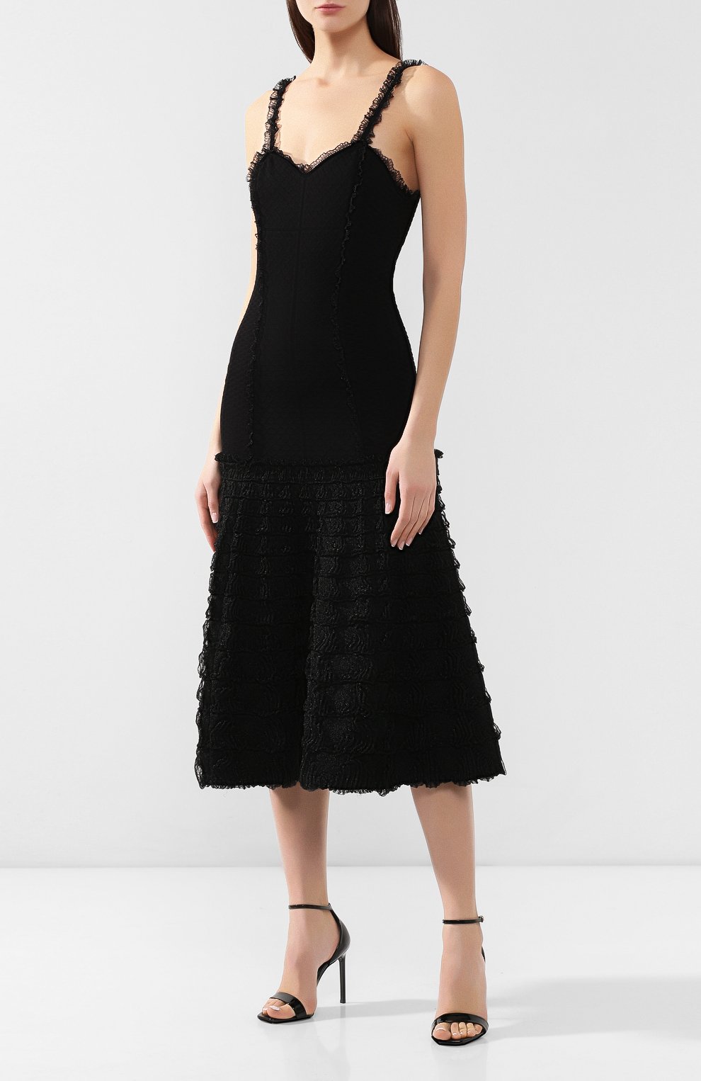 Платье-миди ALEXANDER MCQUEEN, арт. 559023/Q1WTG, фото 3