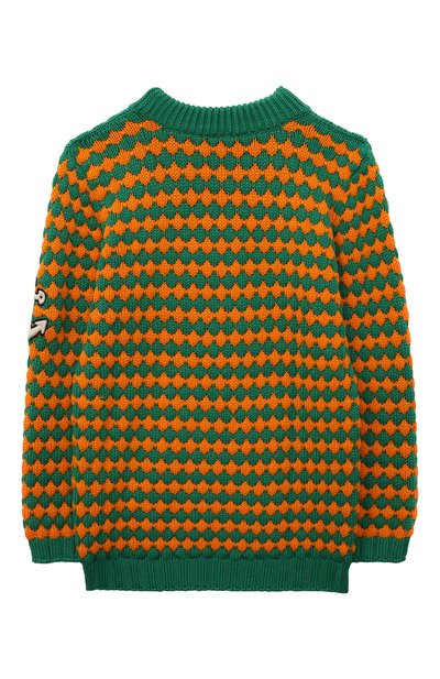 Хлопковый свитер GUCCI, арт. 590273 XKA1P, фото 2