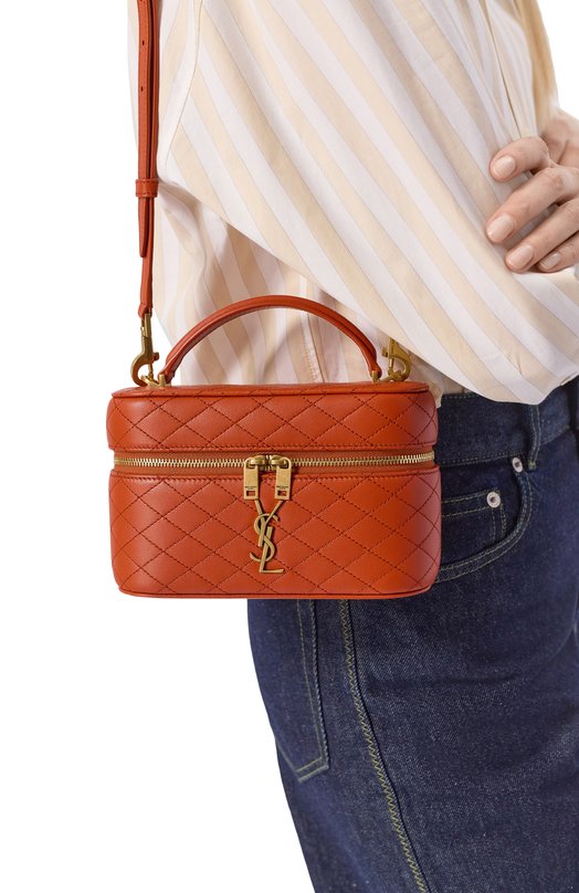 Сумка Gaby Saint Laurent 766731/1EL07 Оранжевый  766731/1EL07 Фото 2