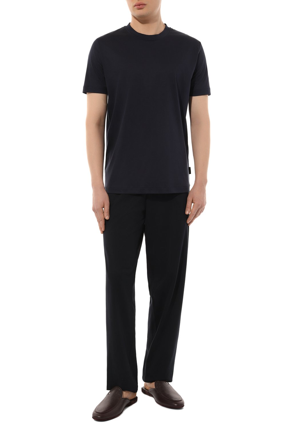 Кожаные домашние туфли STEFANO RICCI, арт. UL01_P739/SK, фото 2