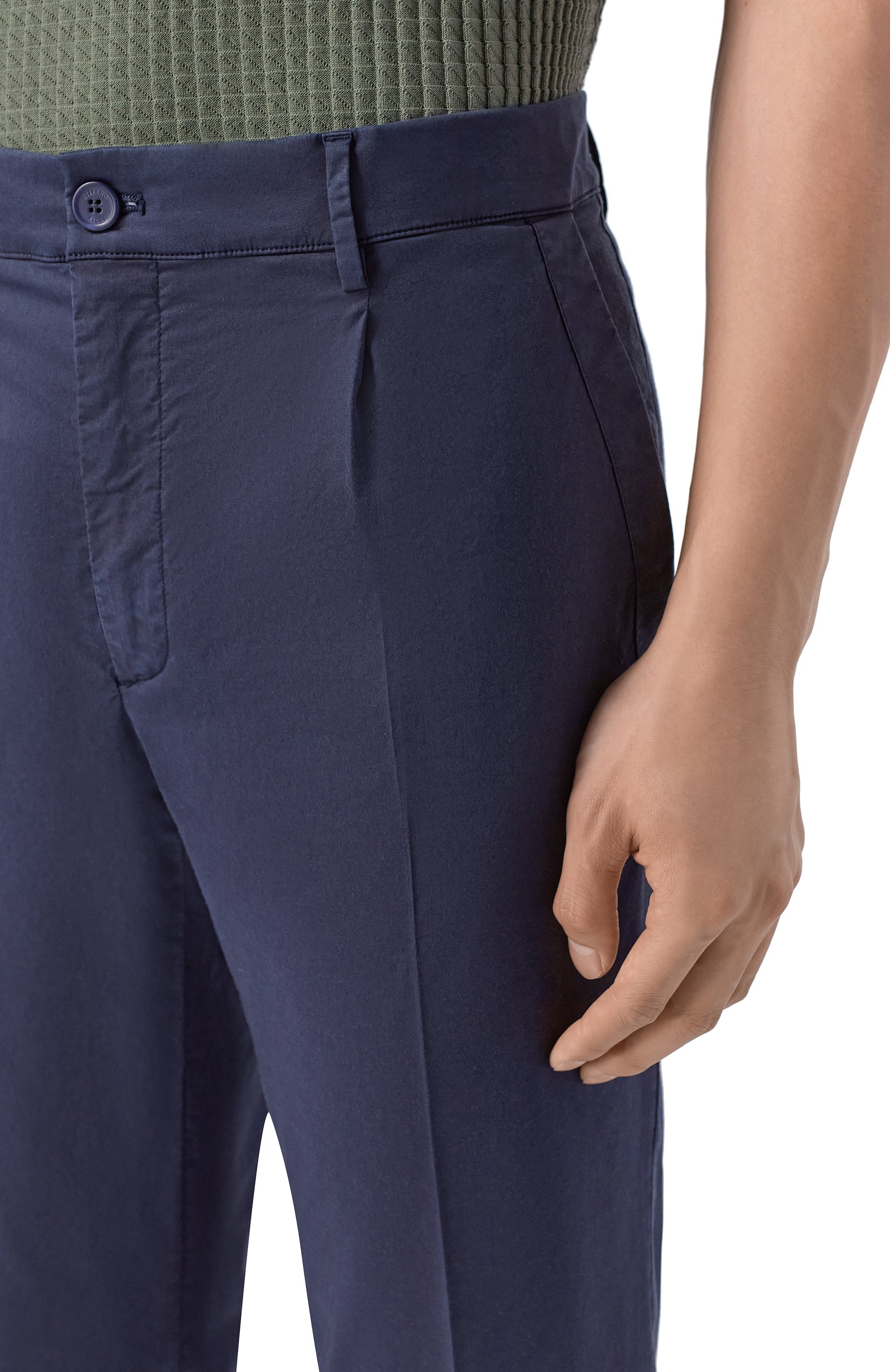 Брюки из лиоцелла и хлопка STEFANO RICCI, арт. M1T6100090/PACT1Q, фото 5