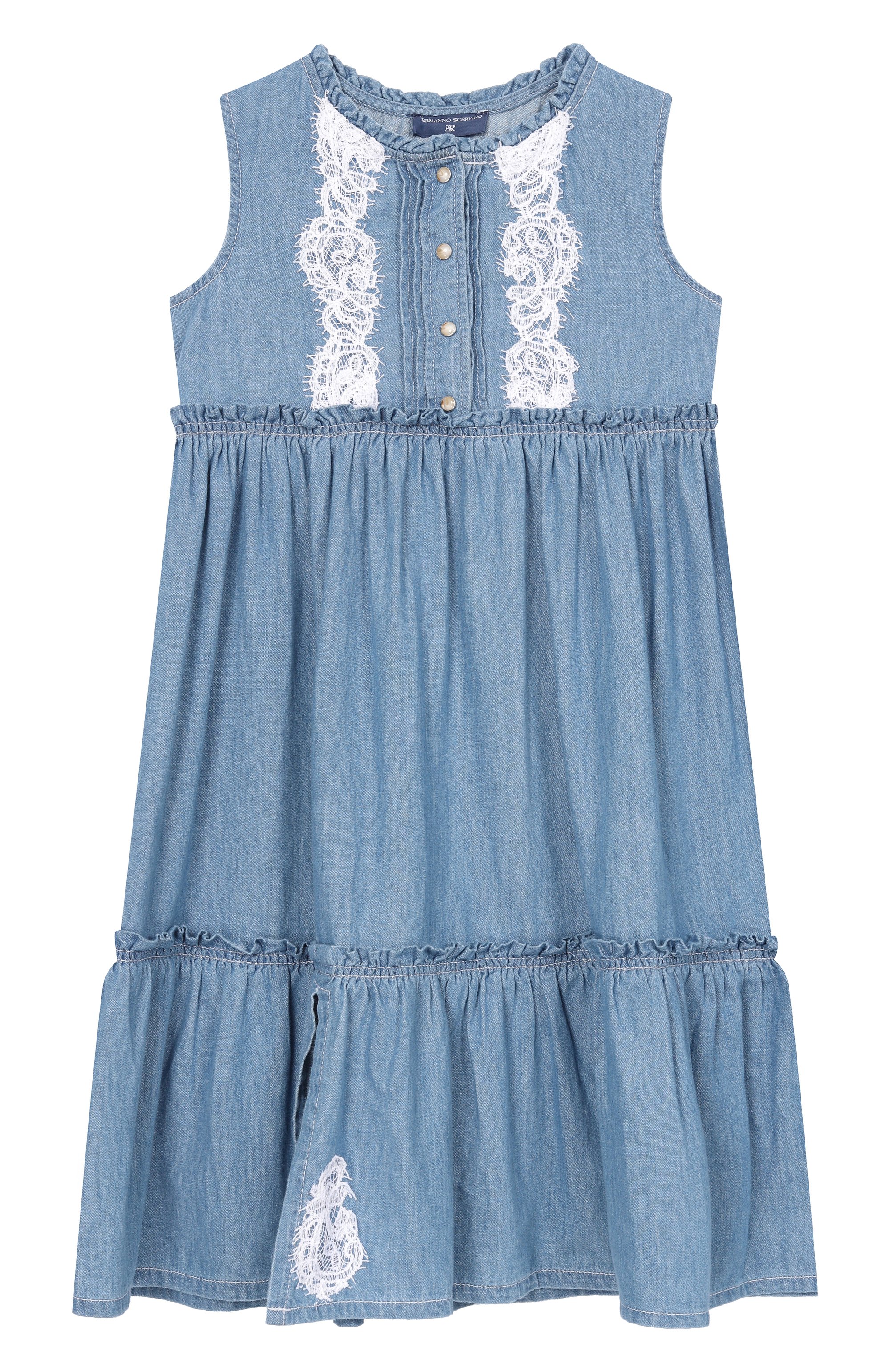 Джинсовое платье ERMANNO SCERVINO, арт. Z9G903, фото 1