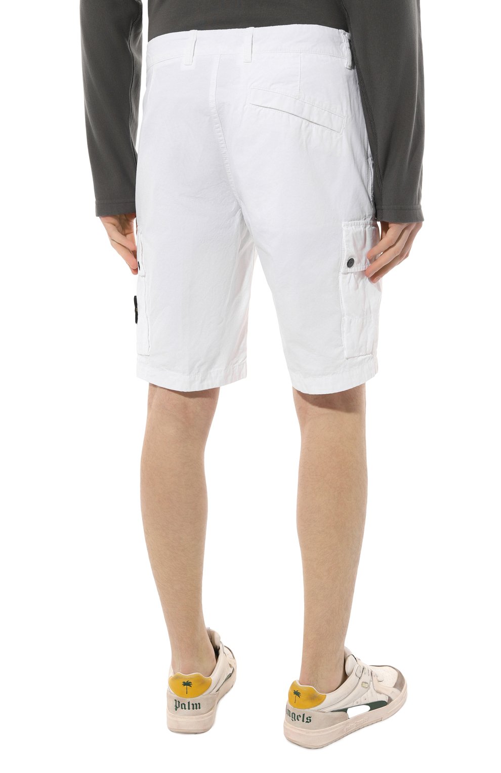 Хлопковые шорты STONE ISLAND, арт. 1015L11WA, фото 4
