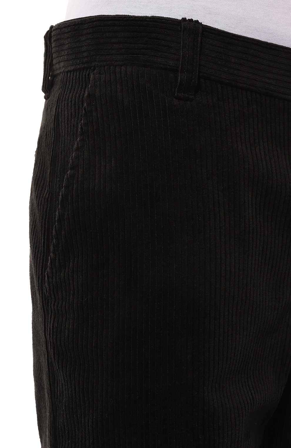 Вельветовые брюки-карго HUGO черного цвета по цене 21800 руб., арт. 50521138, фото 5 Вельветовые брюки-карго HUGO, арт. 50521138, фото 5