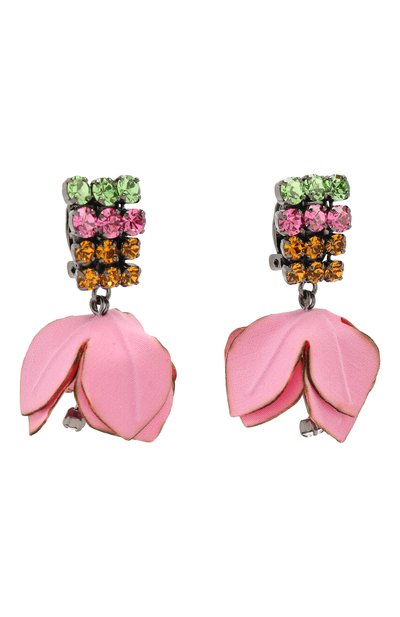 Серьги-клипсы с текстильными подвесками MARNI, арт. 0RMVW09A00/T2000, фото 2