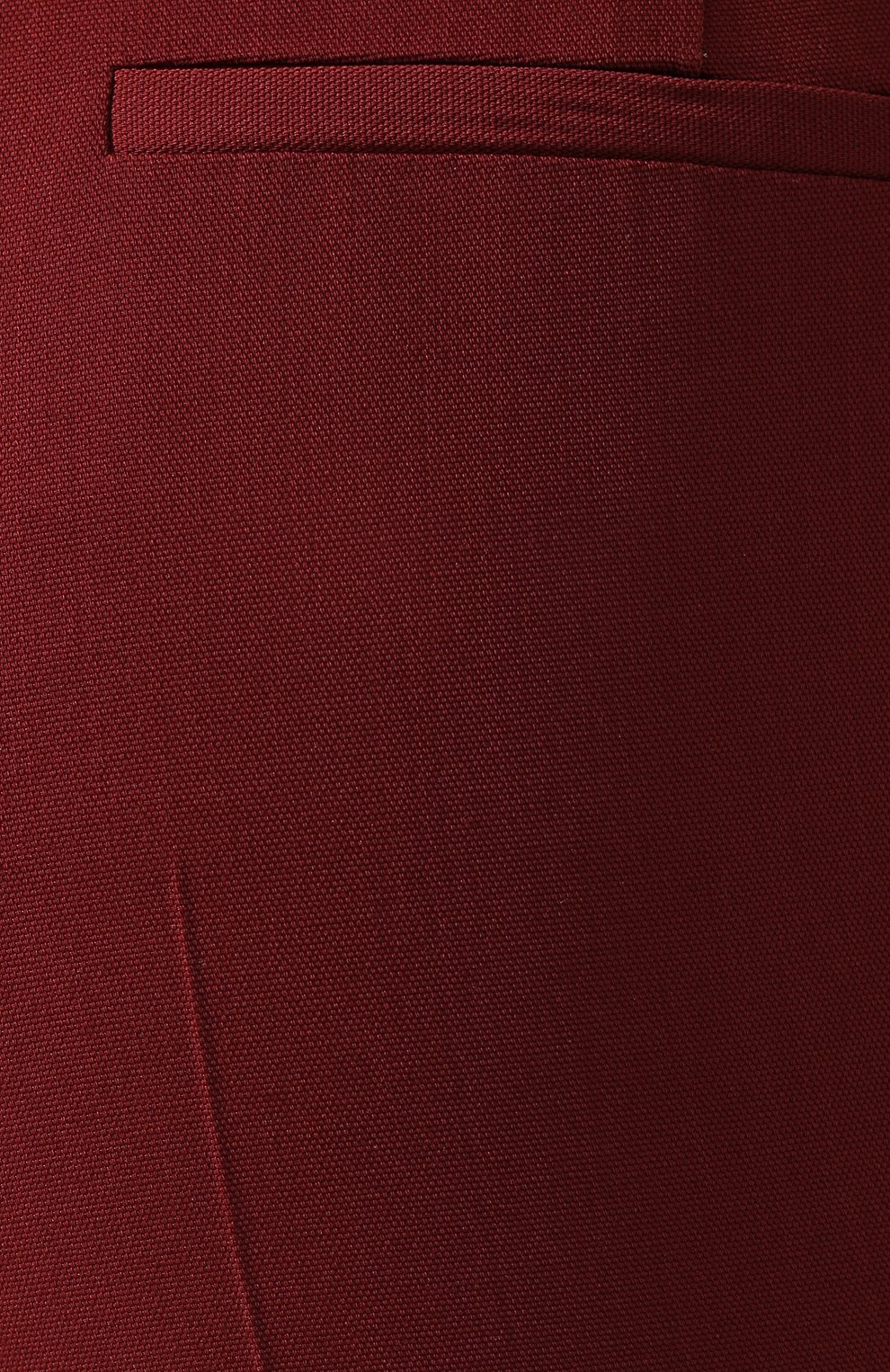 Шерстяные брюки BOTTEGA VENETA бордового цвета по цене 122500 руб., арт. 544935/V0JF0, фото 5 Шерстяные брюки BOTTEGA VENETA, арт. 544935/V0JF0, фото 5
