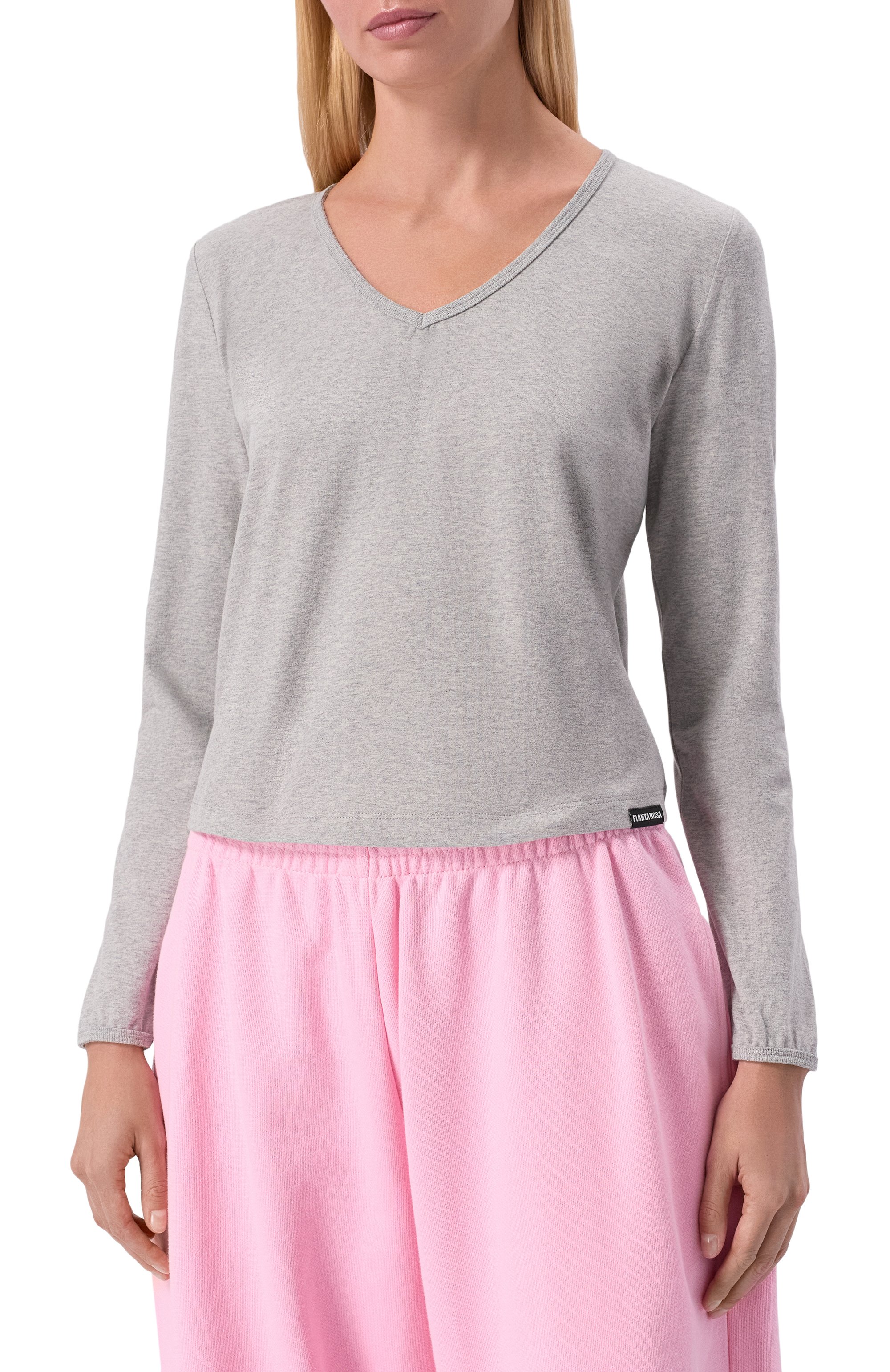 Хлопковый лонгслив PLANTA ROSA, арт. PR/L3/NP/230, фото 6