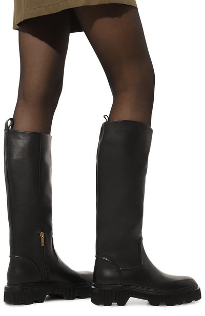 Кожаные сапоги SANTONI, арт. WSCG71108NERTAIY, фото 3