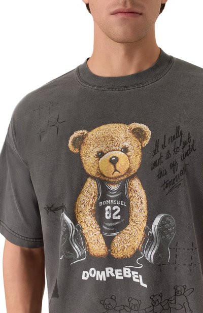 Хлопковая футболка DOMREBEL, арт. M PLAY SKETCH, фото 5