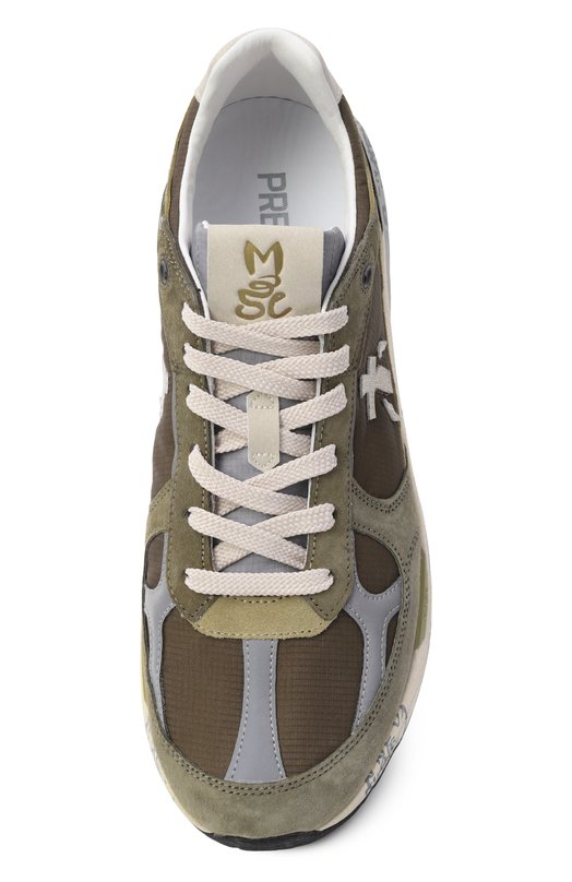 Комбинированные кроссовки Mase Premiata MASE25/VAR 8022 Хаки  MASE25/VAR 8022 Фото 5