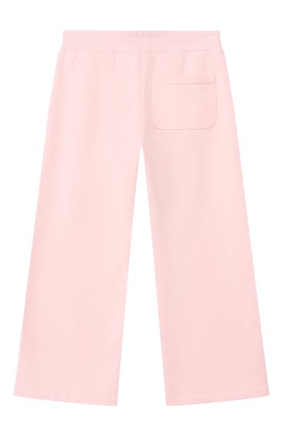 Хлопковые брюки DOLCE & GABBANA светло-розового цвета по цене 42950 руб., арт. L5JPE3/G7QNV_001, фото 2 Хлопковые брюки DOLCE & GABBANA, арт. L5JPE3/G7QNV_001, фото 2
