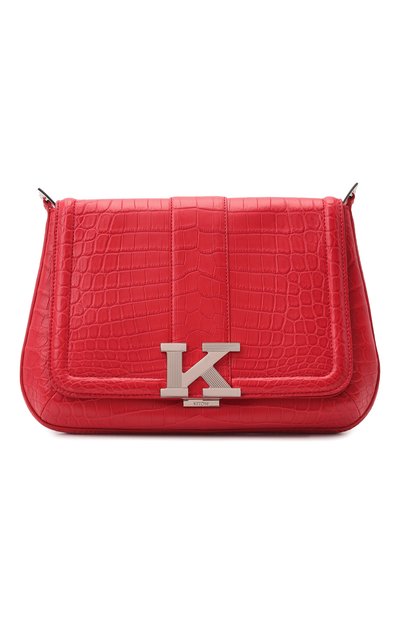 Женская сумка из кожи крокодила KITON, арт. DKIRAX0888A/CNIL