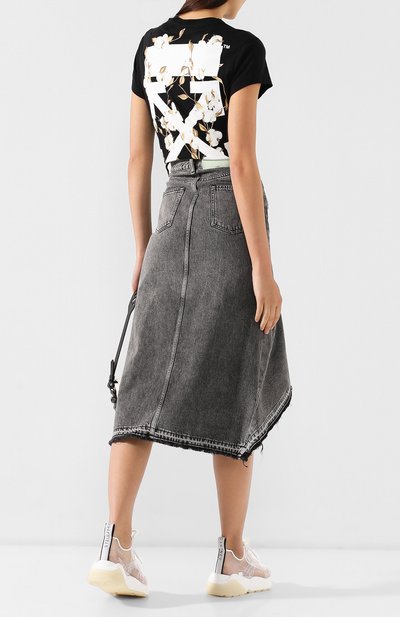 Футболка с логотипом бренда OFF-WHITE, арт. 0WAA040R19B980431001, фото 2