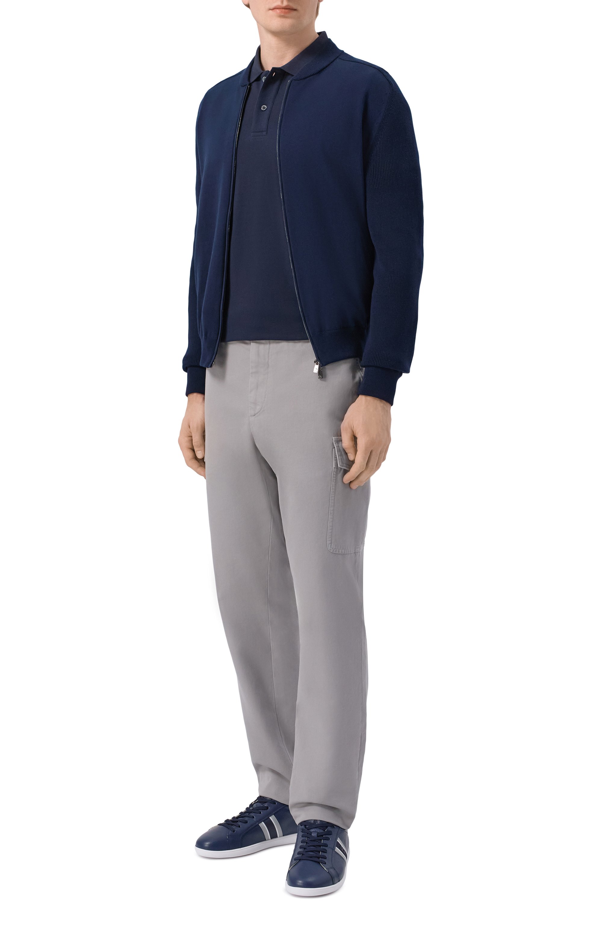 Кожаные кеды columbus BOGNER, арт. 12621375, фото 2