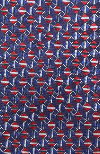 Шелковый галстук CANALI синего цвета по цене 8995 руб., арт. 18/HJ02034, фото 3 Шелковый галстук CANALI, арт. 18/HJ02034, фото 3