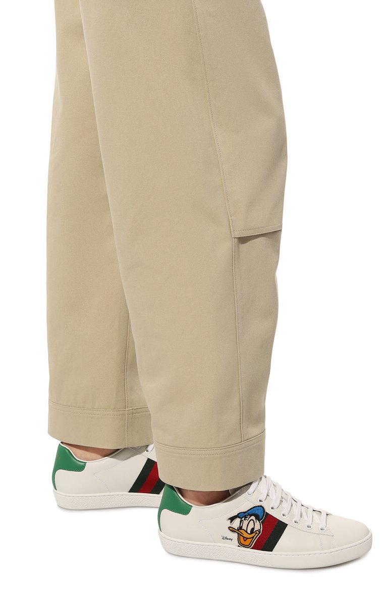Кожаные кеды disney x gucci GUCCI, арт. 649401 1XG60, фото 3