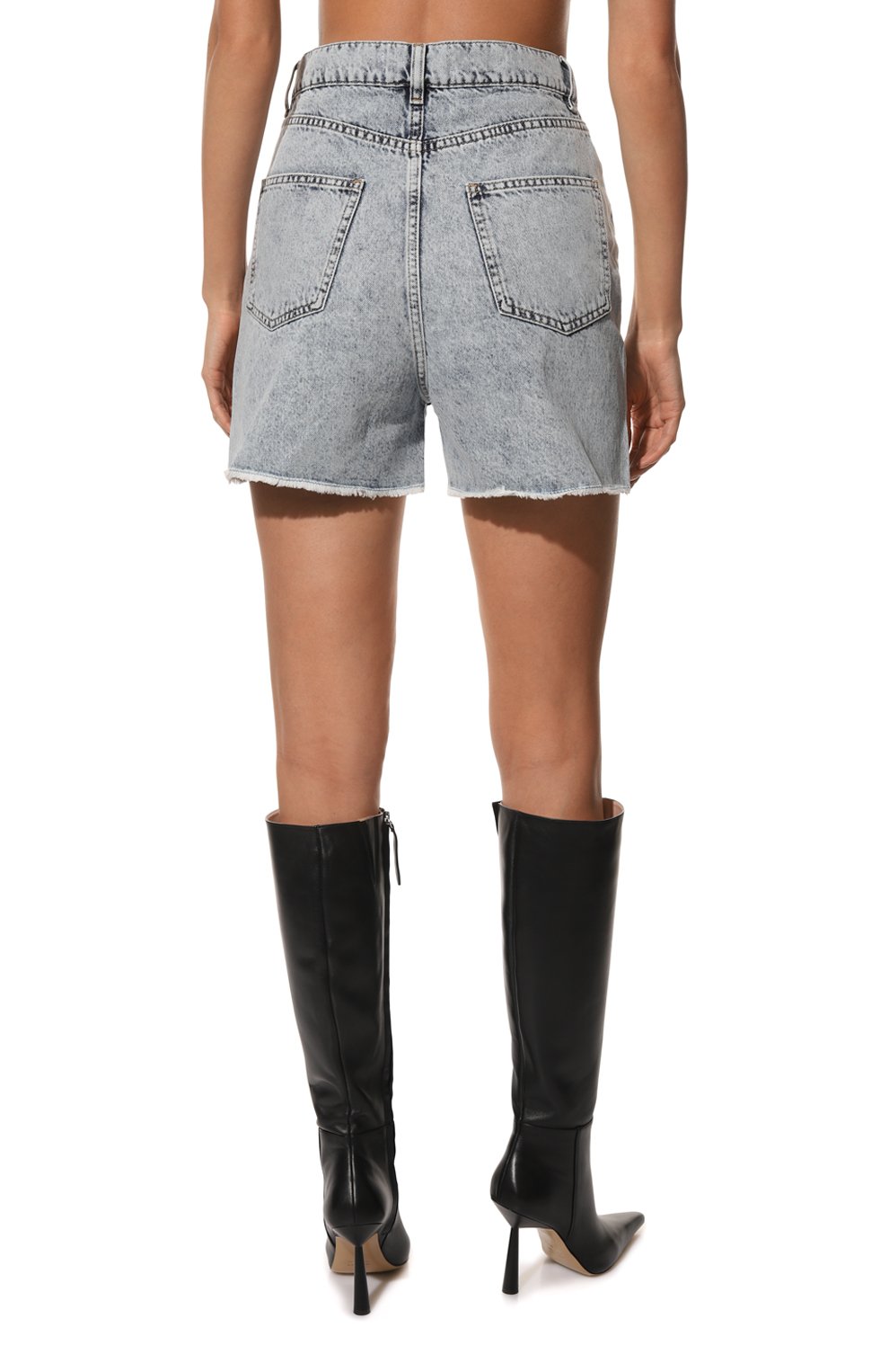 Джинсовые шорты IN THE MOOD FOR LOVE, арт. RACHEL WH0 SH0RTS/PFW220110001, фото 4