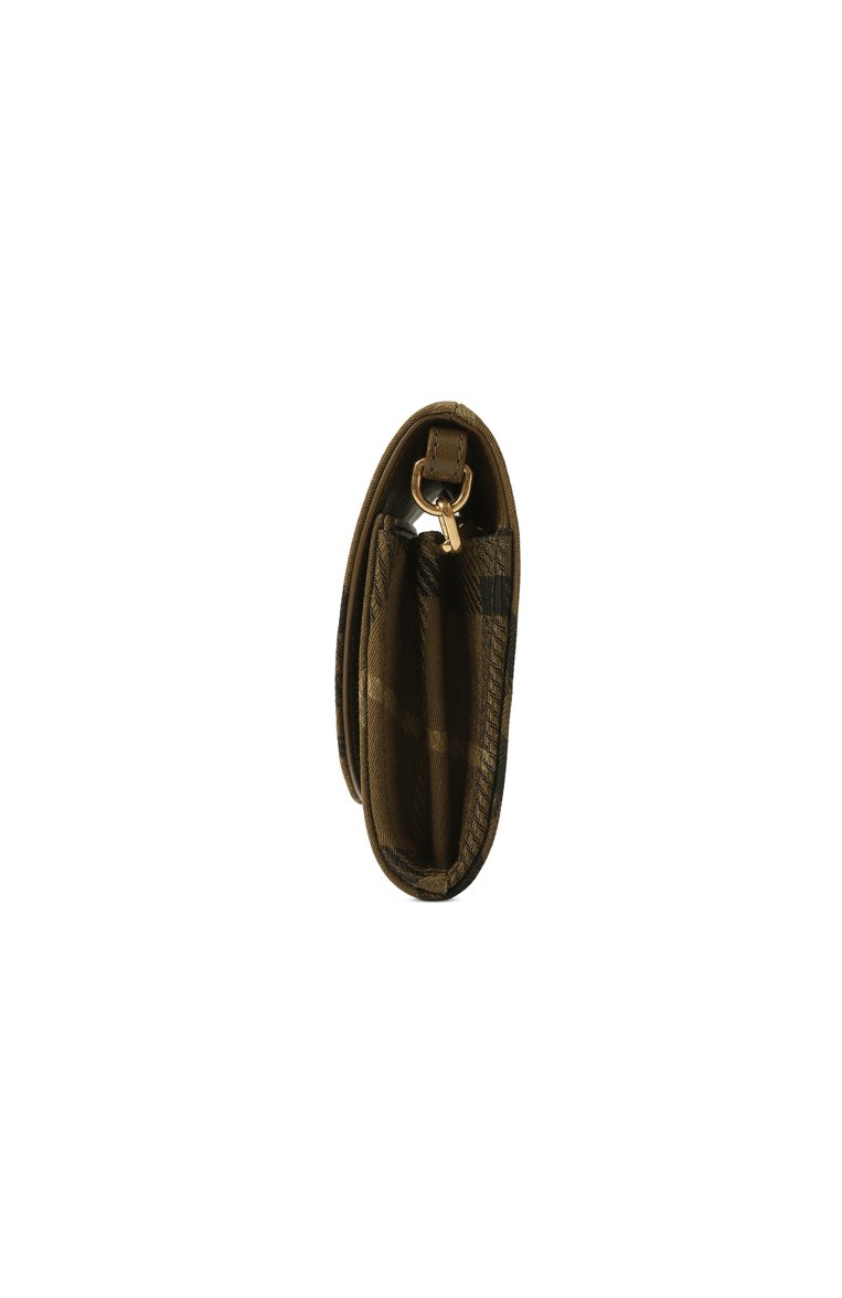 Женская сумка rocking horse BURBERRY хаки цвета, арт. 8099589 | Фото 4 (Размер: mini; Материал: Текстиль; Ремень/цепочка: На ремешке; Автоматизация состава: Проставлено; Автоматизация ТО: Проставлено)