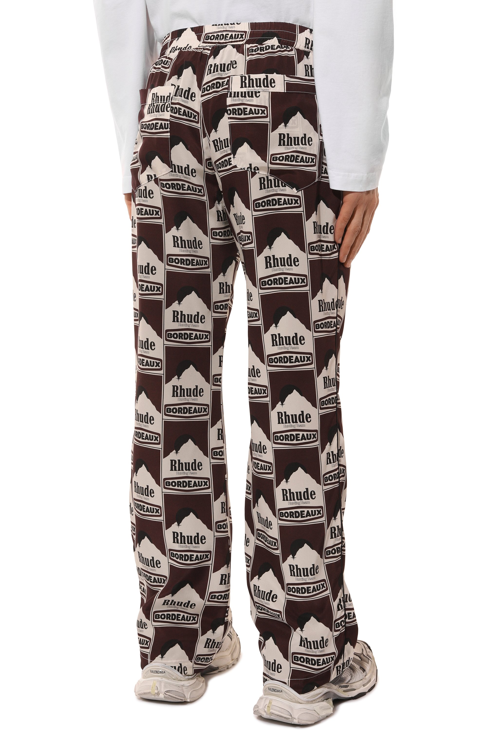 Брюки из вискозы RHUDE, арт. RHFW24PA01092, фото 4