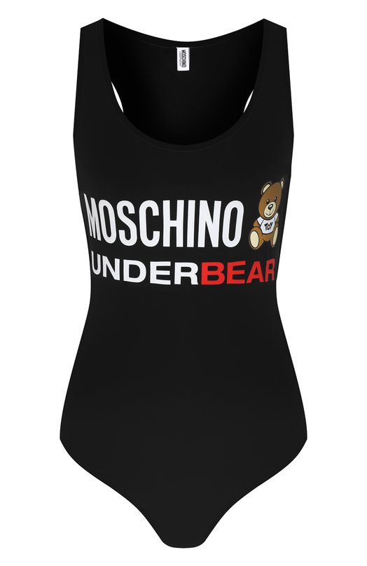 

Хлопковое боди Moschino, Чёрный