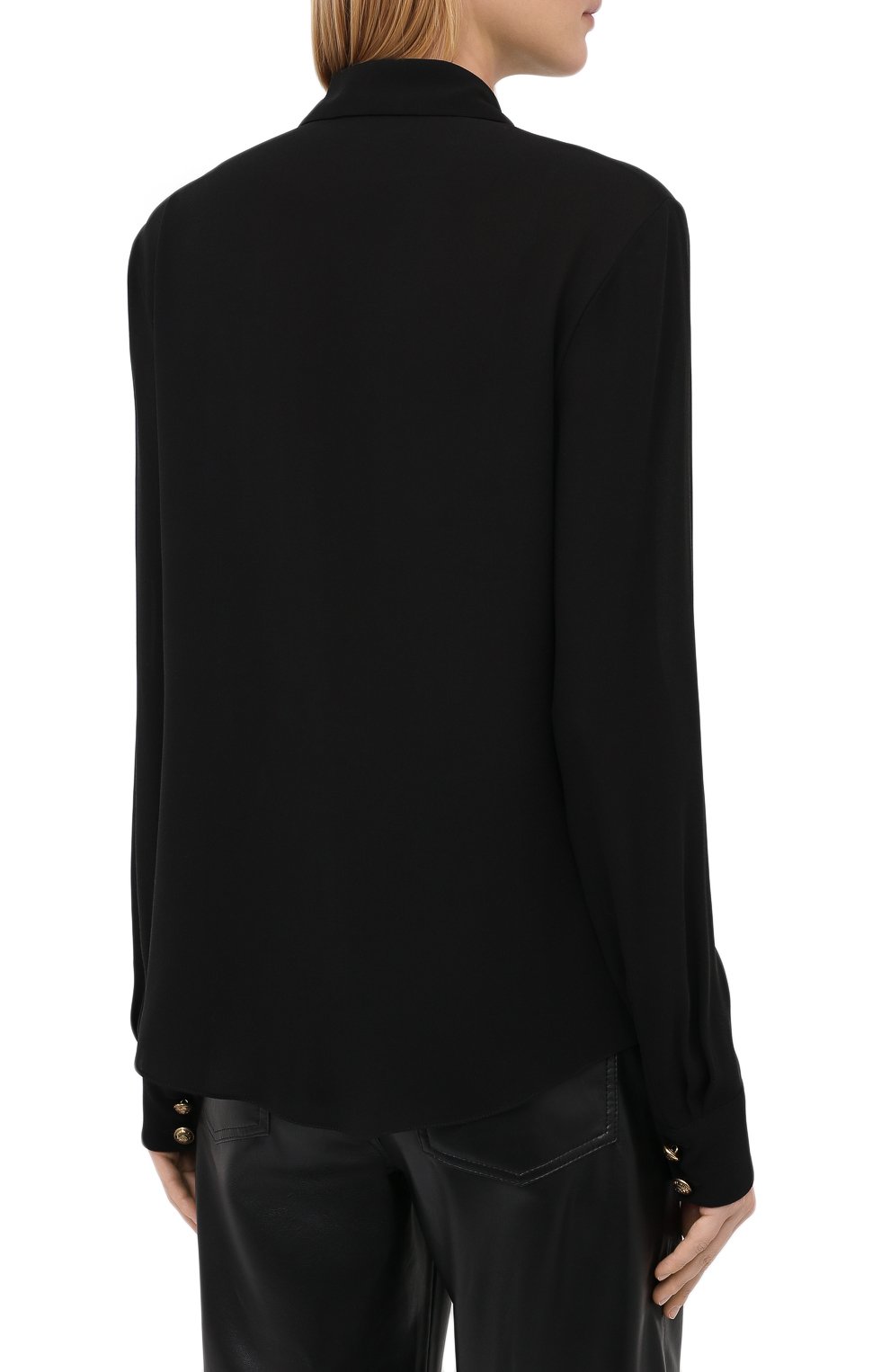 Шелковая рубашка BALMAIN, арт. UF12670/S037, фото 4