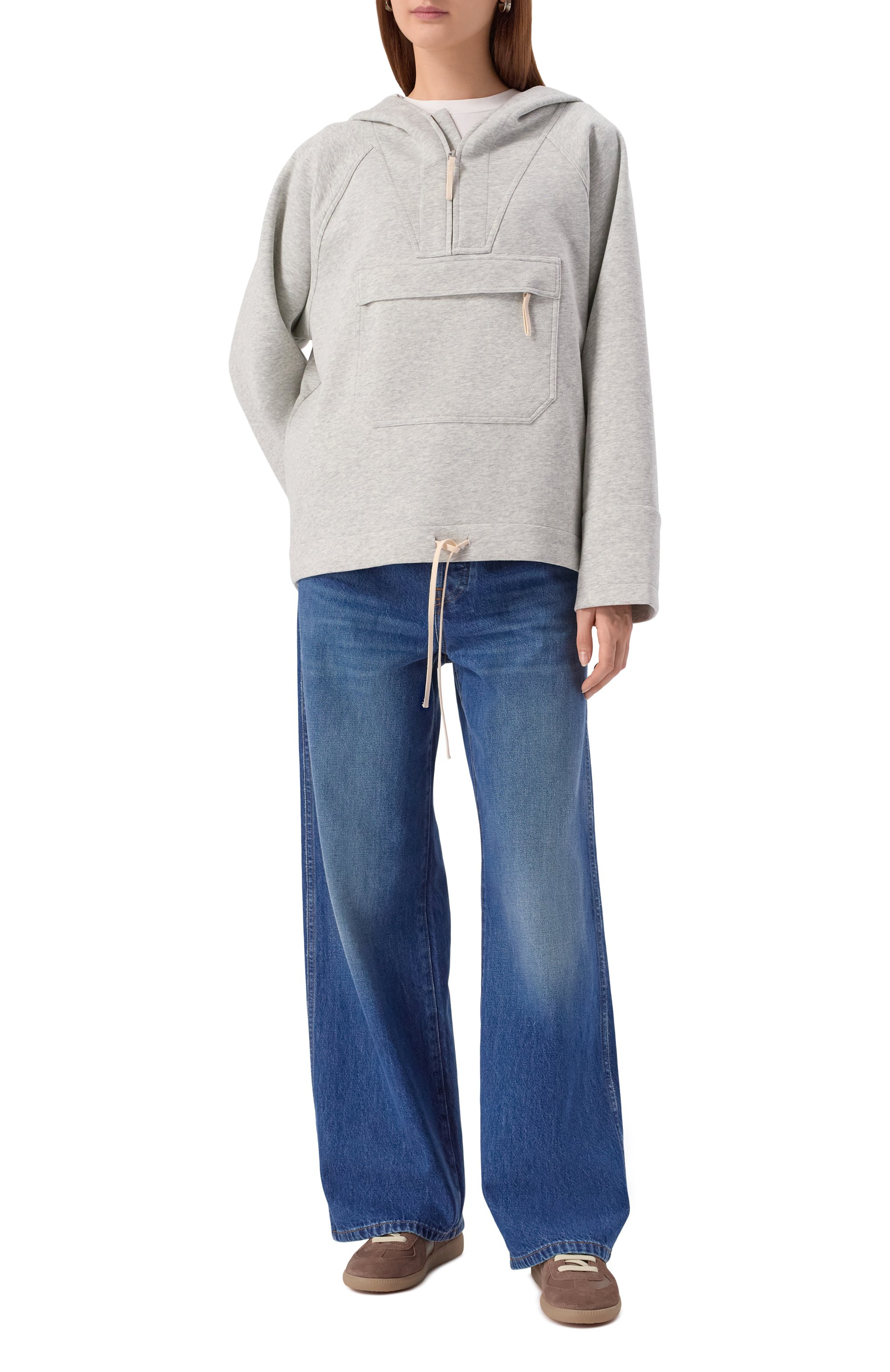 Кожаные кеды replica MAISON MARGIELA темно-бежевого цвета по цене 77900 руб., арт. S58WS0109/P1895, фото 3 Кожаные кеды replica MAISON MARGIELA, арт. S58WS0109/P1895, фото 3