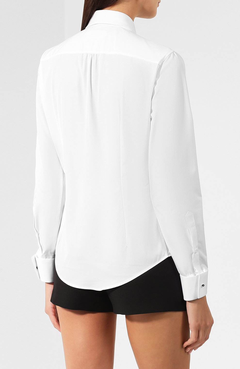 Хлопковая рубашка DSQUARED2 белого цвета по цене 49650 руб., арт. S75DL0661/S35244, фото 4 Хлопковая рубашка DSQUARED2, арт. S75DL0661/S35244, фото 4