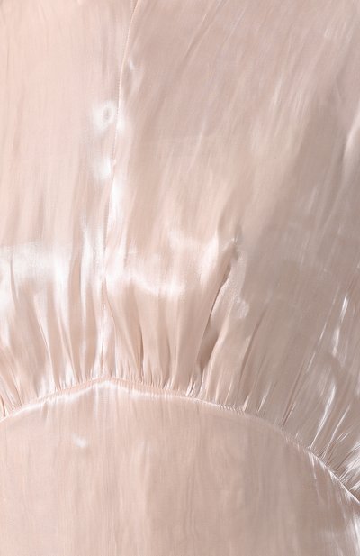 Однотонное мини-платье с воротником-стойкой PRADA, арт. P36U6-1RZO-F0442, фото 5