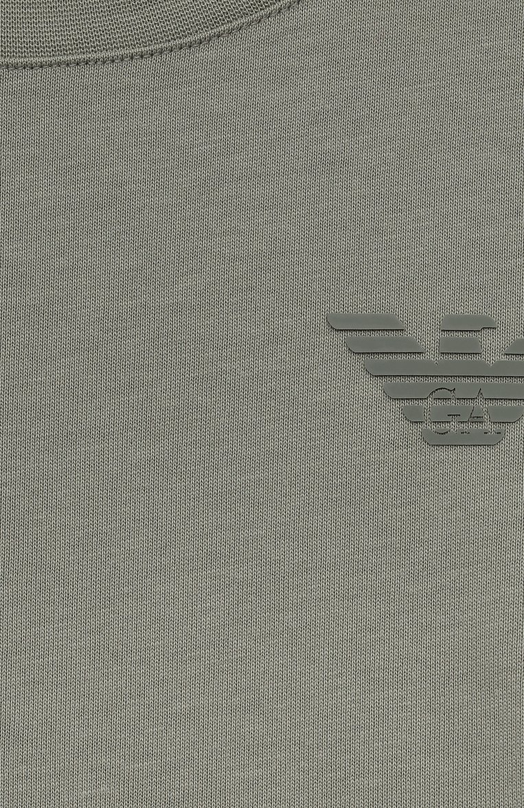 Хлопковая футболка EMPORIO ARMANI, арт. 3D4TJ8/1JWZZ, фото 3