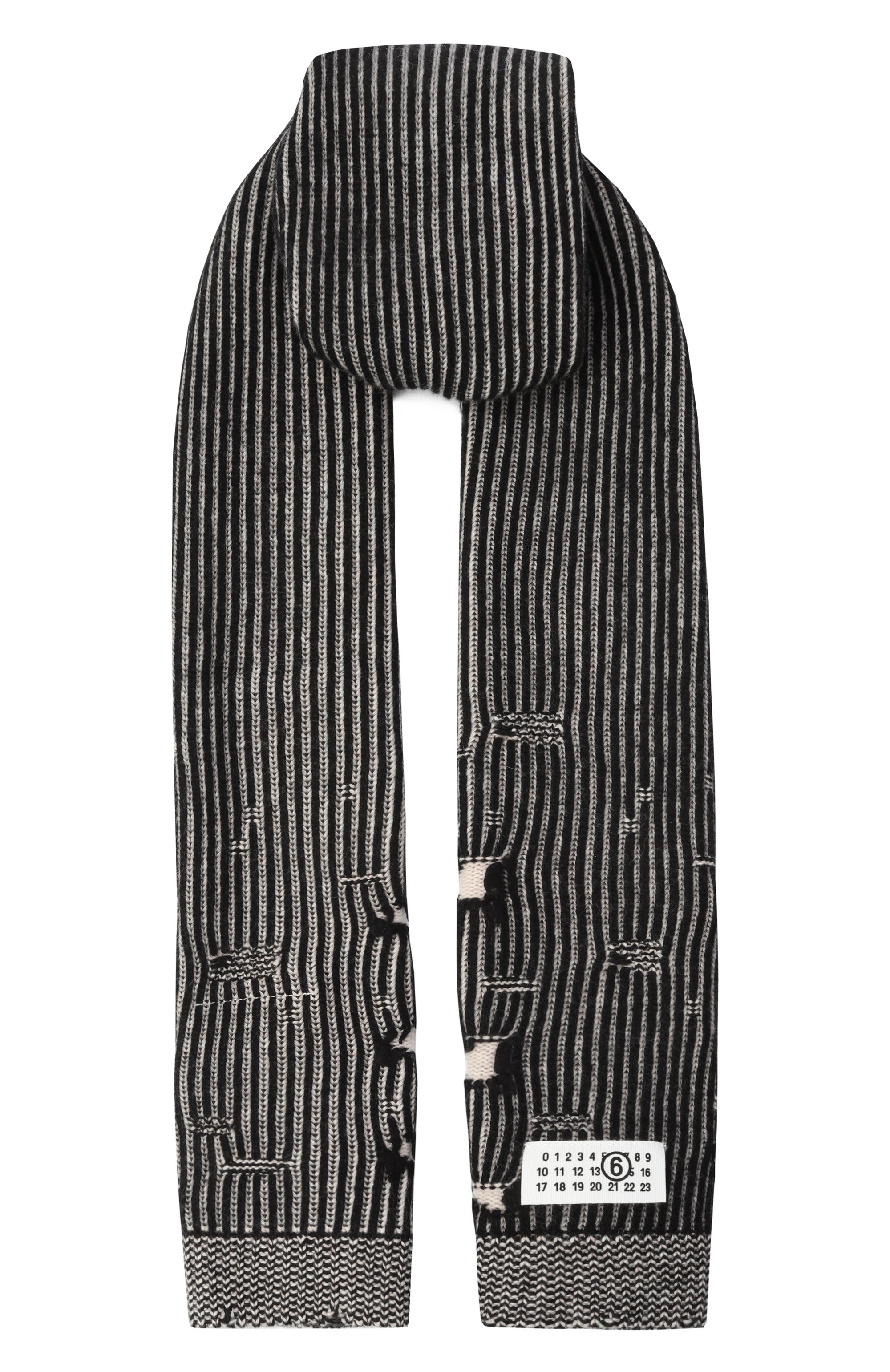 Шерстяной шарф MM6, арт. M60914/MM06K, фото 1