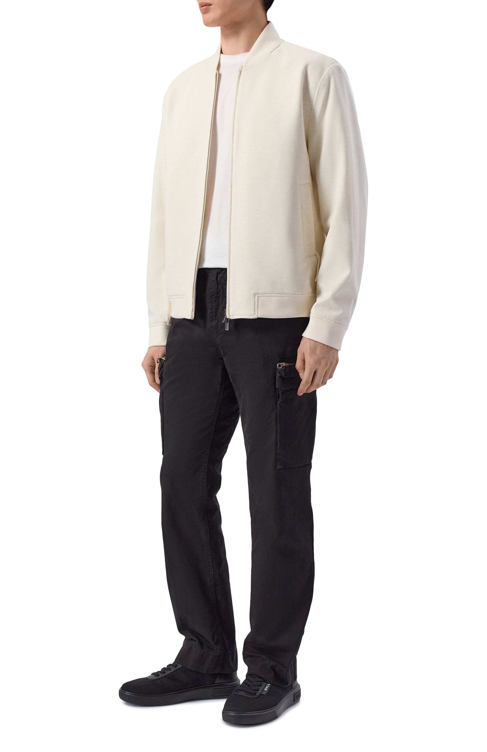 Текстильные кеды bally lift BALLY, арт. MSK0GF/TE002, фото 2