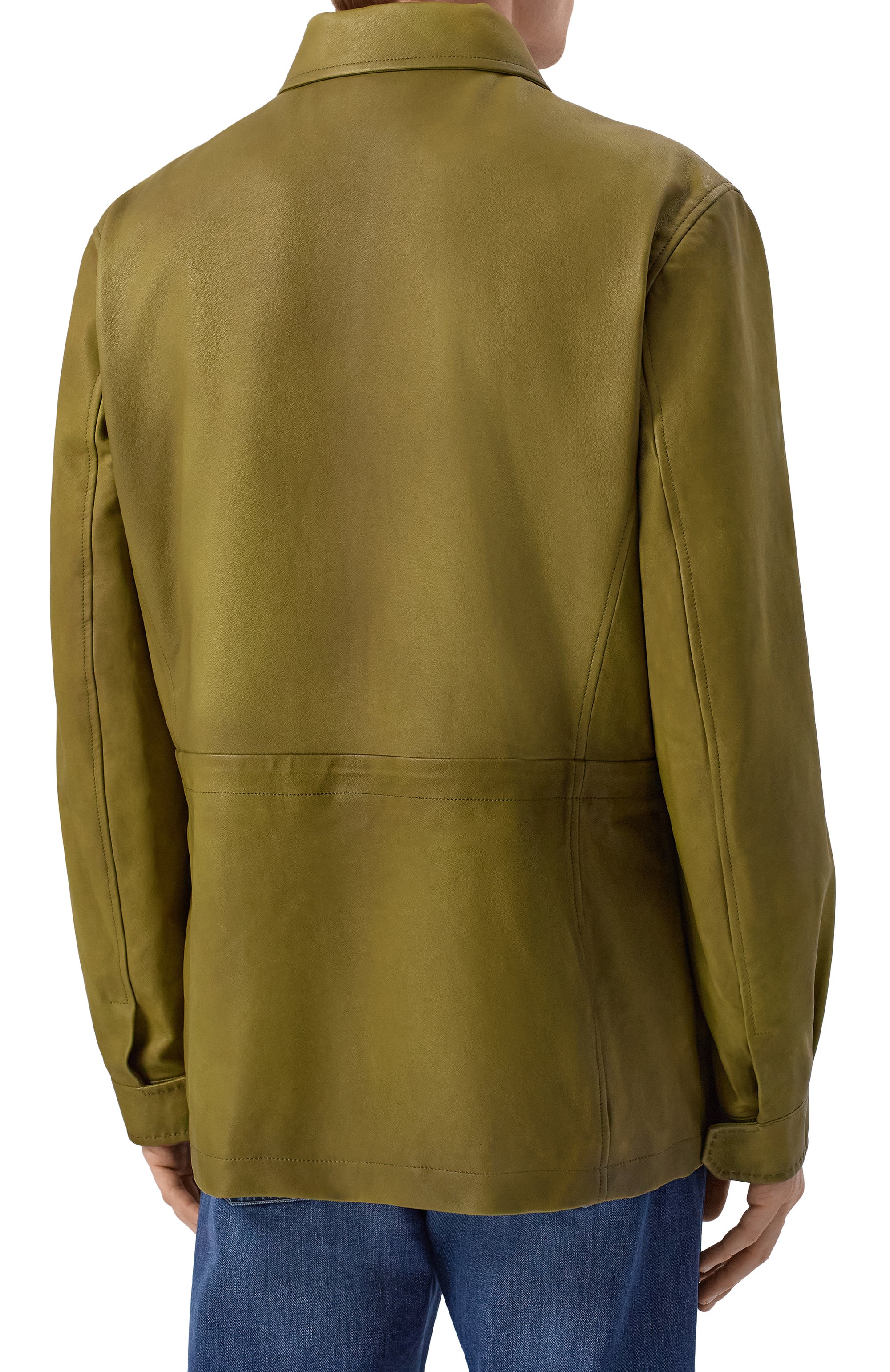 Кожаная куртка KITON, арт. UW2381V0818H, фото 4