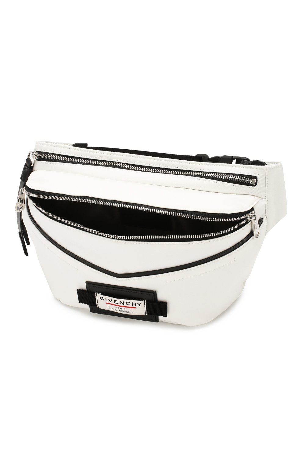 Текстильная поясная сумка downtown GIVENCHY белого цвета по цене 86800 руб., арт. BKU007K0S9, фото 4 Текстильная поясная сумка downtown GIVENCHY, арт. BKU007K0S9, фото 4